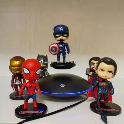 China Industrial Magnet Maglev Iron Man Spiderman Pendant Birthday Gift Toys Magnetic Levitation Pendant Display for sale