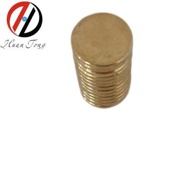 China Industrial Magnet Logo Irregular Ndfeb Gold Fashion Custom Wholesale Seem Small Coin Magnetic Magnet for sale