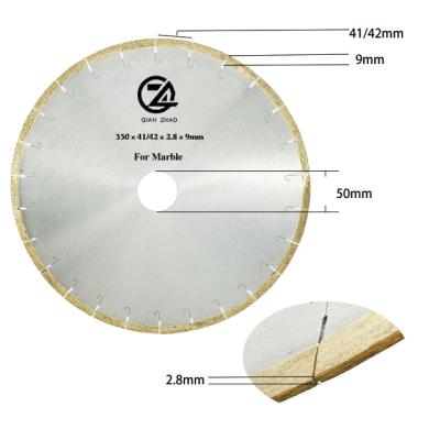 China 350mm Premium Marble 14inch Diamond Cutting Blade Carving Saw Marble Abrasive Disc With Attractive Price for sale