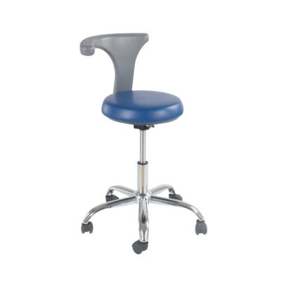 China LK-A42 Metal Color Optional Economic Dental Dentist Stool With Metal Leg for sale