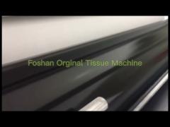 Kitchen towel rewinding machine