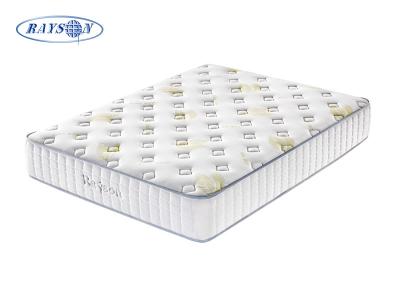 China White Dual Sided Aloe Fabric Pocket Spring Bedroom Mattress for sale