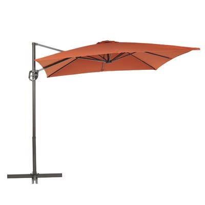 China Contemporary Garden 360 Degree Rotation Steel Pole Parts Adjust Outdoor Hanging Umbrella for sale