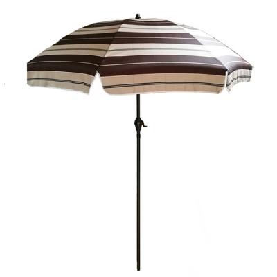 China Contemporary Wholesale High Quality Outdoor Beach Shading Umbrella Yard Sunscreen Umbrella for sale