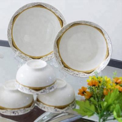 China Sustainable Western Style Dinner Food Safe Charger Dishes Sets for sale