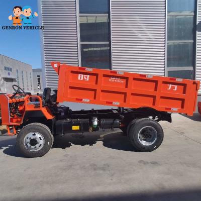 China 4 Räder 5-10 Tonnen elektrische Tipper Dump Truck Quadricycle Mining-Kipplaster- zu verkaufen