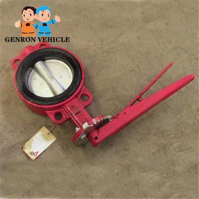 China Butterfly Valves Wafer Gear Type Hand Manual Butterfly Large Size Butterfly Valve for sale