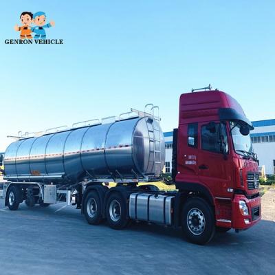 China Aluminium 40 de Aanhangwagen van de de Brandstoftank van de Voet tri-As 60000Liters 60m3 Te koop