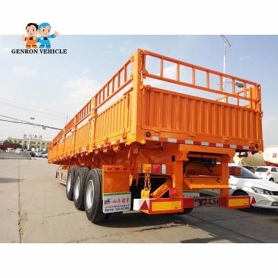 China 55 Ton 40FT van de de Assenopslag van Genron BPW de Containeraanhangwagen Te koop