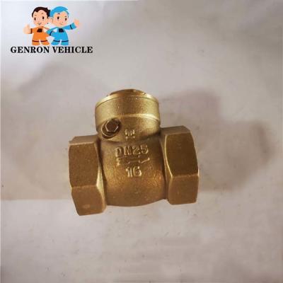 China Genron High Pressure Forging DN25 Lockable Ball Valve For Semi Trailer for sale