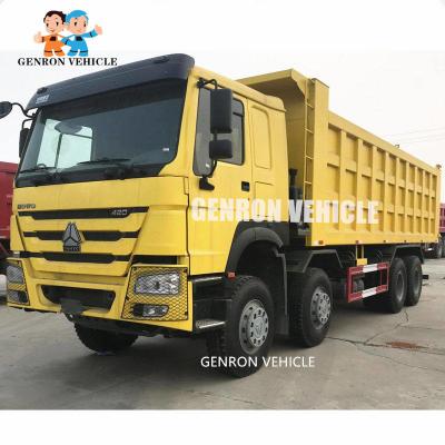 China Räder HW76 ZZ3317N4667A Tipper Dump Truck des Bau-12 zu verkaufen