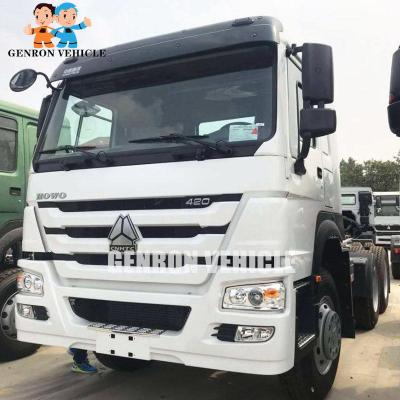 China La cabeza del tractor de Sinotruk HOWO 6x4 375HP acarrea el motor diesel en venta