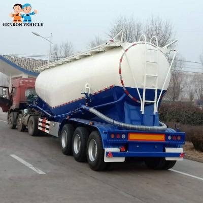 China Snel leegmakend 3 assen droog bulk de aanhangwagen hete verkoop van de cementtanker in Maleisië Te koop