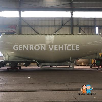 Chine GENRON 45 CBM 4 remorques en vrac de ciment d'axes échouent semi la remorque pour la Libye à vendre