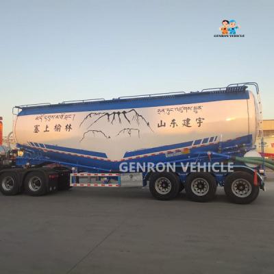 China 45CBM 50 Tons V Shape 3 Axles Semi Tanker Trailer for sale