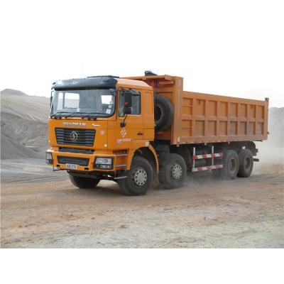 China Dump Tipper Construction Export To Ghana Benin F2000 Shacman F3000 Kipplaster-8*4 zu verkaufen