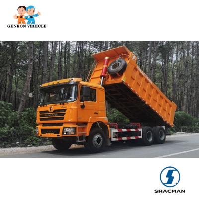 China Flaches Bergwerk Tipper Trucks For Construction Materials SHACMAN F3000 Kabinen-20CBM zu verkaufen