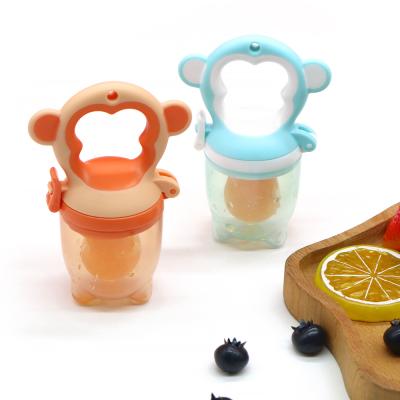 China Wholesale BPA Free Fresh Food Newborn Silicone Teething Milk Foodie Feeder Baby for sale