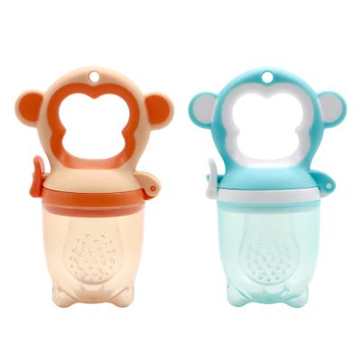 China Wholesale BPA Free Newborn Silicone Baby Food Fruit Feeder Feeding Pacifier for sale