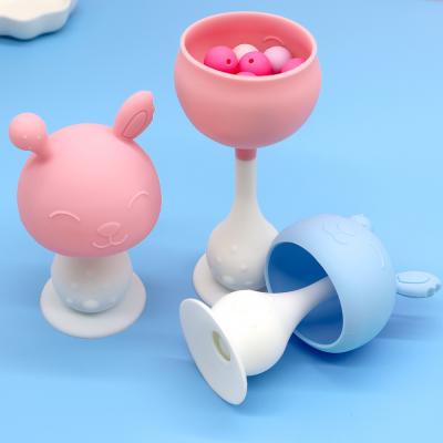 China 0 6 Months Eco-friendly Wholesale Newborn Babies Toys Soft Silicone Baby Teethers for sale