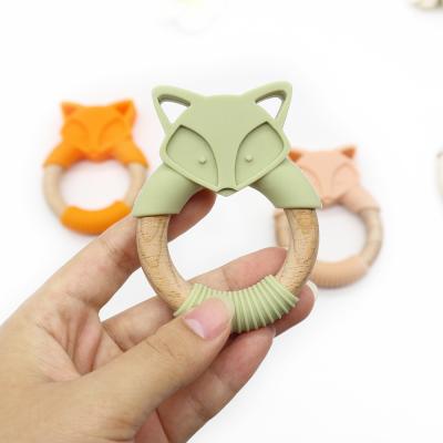 China Wholesale New Bpa Free Non-Toxic Silicone Anima Teething Sensory Baby Teether Toy for sale