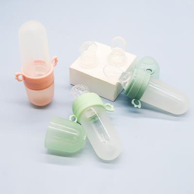 China Wholesale BPA Free BPA Free Baby Spoon Feeder Bottle Feeder Dropper Silicone Feeding Spoons for sale