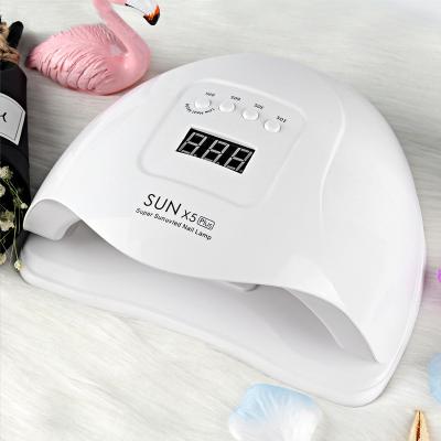 China Fast Cure 80W Professional Nail Gel Polish Cure Tabletop Cordless Rechargeable Flash X5 Sun Plus Poly Gel Nail Dryer UV Led Nail Lamp for sale