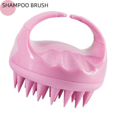 China 2021 Waterproof New Design Factory Wholesale Sofy Silicone Hair Scalp Massager Brush for sale