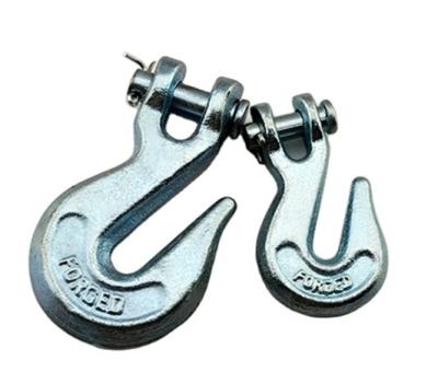 China High quality heavy industry manufacturers supply U.S. Type Stainless Steel Clevis Grab Hooks for sale