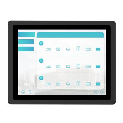 China Custom 8 Inch IP65 Waterproof Panel PC Capacitive Touch Screens All In One Monitor Panel PC Industrial Computer SK-8 A for sale