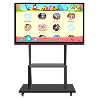 China 86 Inch White Board LCD Multi Touch Indoor Interactive Screen Display For Smart Meeting And Teaching High Quality for sale