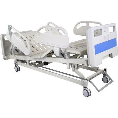 China Wholesale Economical Electric 5 Function ICU Hospital Bed Patient Clinic Multifunction Bed For Sick for sale