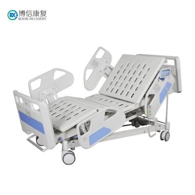 China Hot Selling Factory Price Electric Hospital ICU Hospital Beds 5 Functions With CPR And Weighing Function for sale