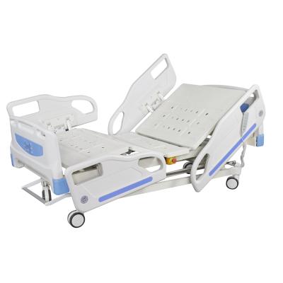 China New Design Hospital Bed Multi Function ICU Medical Bed 5 Function Electric Hospital Bed for sale