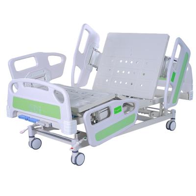 China Adjustable Nursing Hospital Bed 3 Crank Operates Manual Medical Hospital Bed for sale