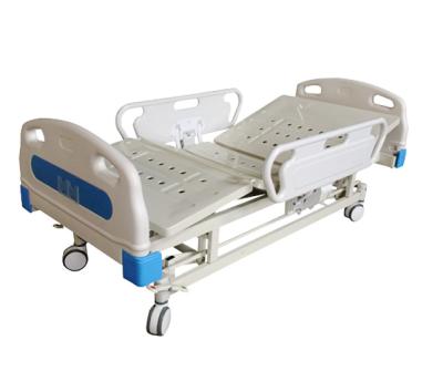 China Three-function manual hospital bed four-function manual hospital bed three-crank manual hospital bed for sale