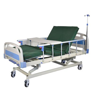 China China Cheap Price 3 Function Manual Hospital Bed Medical Supplies Hospital Bed Manufacturer for sale