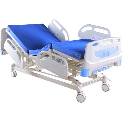 China Hospital Bed Best Selling Multi Function Medical Home Care 3 Crank Manual Hospital Bed for sale