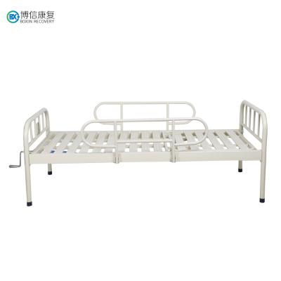 China Hospital Bed Hospital Furniture Used 2 Function Manual Medical Patient Bed for sale