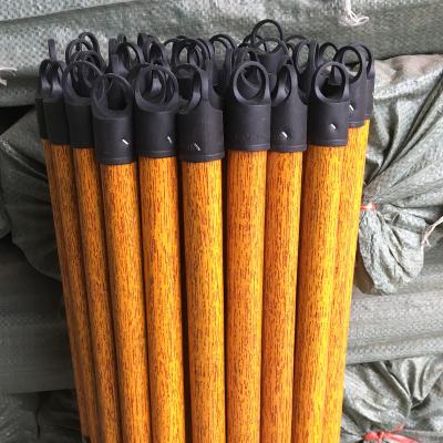 China Good Quality Straight Exported Coconut Broom Stick Broom Stick Wooden Broom Handle for sale