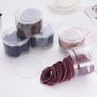 China Fashionable Girl Hair Decoration Hair Band Hair Circle Elastic Hair Ring For Girl Women for sale