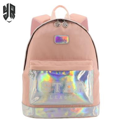 China Wholesale Fashion Raincoat Pink Girls Backpacks College Student School Bags Backpacks For Girls for sale