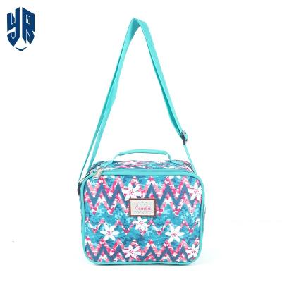 China Waterproof Customizable Printing Polyester Bolsa Termica Kid School Insulated Grocery Bags for sale