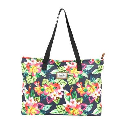 China Low MOQ Custom Reusable 100% Polyester Cotton Tote Shopping Bag Grocery Sublimation Tote Bags for sale