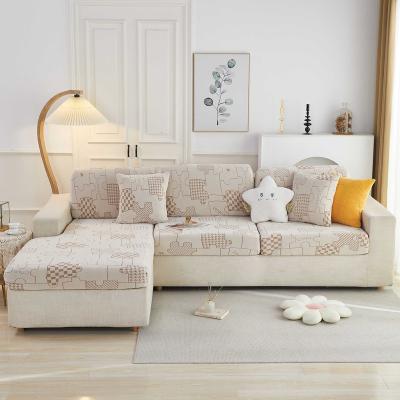 China Best Selling Household Jacquard Household Product 2023 Removable Decoration Puzzle Soft Cationic Velvet Sofa Cover for sale