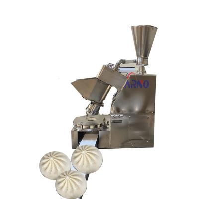 China Low energy high speed Momo stuffing dough steamed bun making machine for restaurant high quality momo siopao making machine for sale