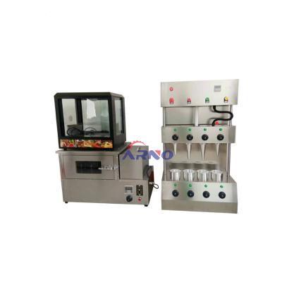 China food & Beverage factory automatic pizza cone making machine for sale pizza cone maker for sale