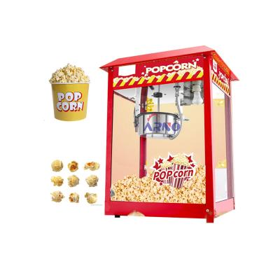 China Factory Hot Sale Popcorn Snacks Making Machine Electric Popcorn Cookies For Sale Cinema Commercial Popcorn Machine for sale