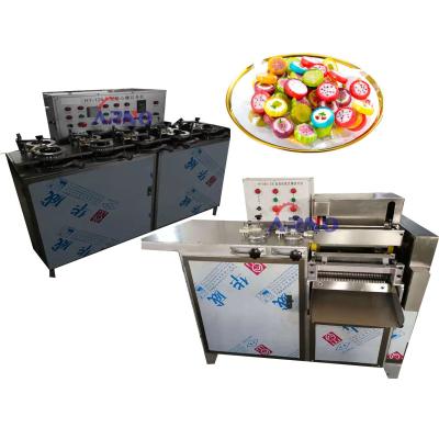 China Automatic Candy Lollipop Candy Column Candy Slicer Candy Processing Line for sale