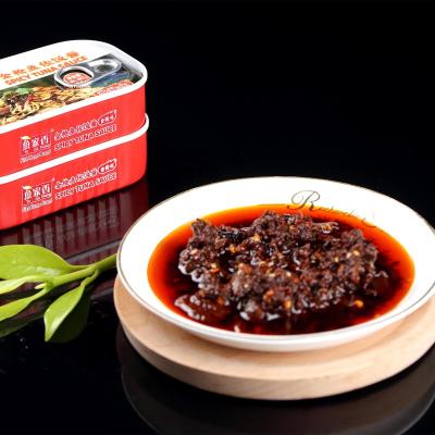 China Canned Fish Supplier, 80g Canned Tuna Spicy Sauce, Canned Tuna with Chili Sauce, Canned Tuna in Spicy Oil for sale